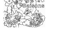 dessin a colorier et a imprimer 4 saisons dessin a colorier et a imprimer 4 saisons