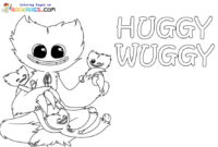 dessin a colorier facile wuggy