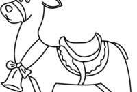 reindeer printable coloring page