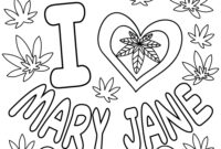 coloring pages weed coloring pages weed