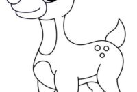red nosed reindeer coloring pages