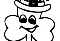 shamrock coloring sheets shamrock coloring sheets