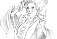 hocus pocus movie coloring pages
