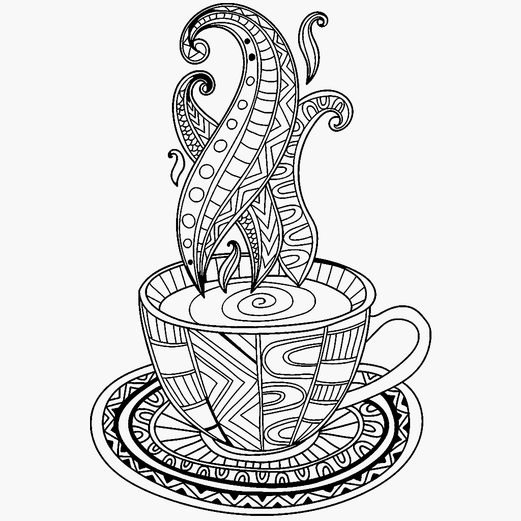 Printable Coloring Teacup Colouring Pages - supercppsaccess0