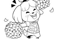 animal crossing coloring pages