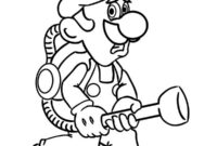 luigis mansion 2 coloring pages