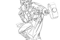 coloring pages thor coloring pages thor
