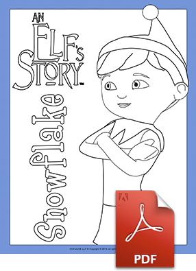 Snowflake Coloring Page | Snowflake coloring pages, Fun activities, Elf