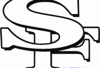 49ers logo coloring page 49ers logo coloring page