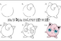 dessin pokemon etape par etape