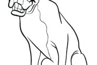 boston terrier coloring page