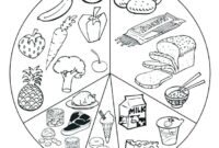 breakfast coloring page