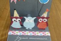 bricolage anniversaire bricolage anniversaire