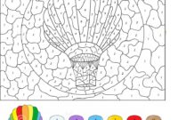 mosaic coloring pages by number