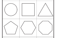 shapes and colors worksheets
