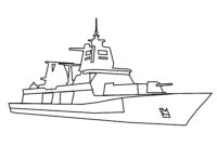 dessin de bateau a colorier dessin de bateau a colorier