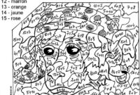 coloriage magique quotient