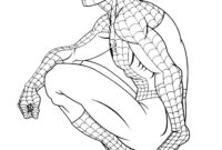 dessin spiderman