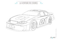 dessin a colorier facile voiture de course dessin a colorier facile voiture de course