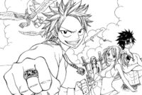 coloriage fairy tail a imprimer
