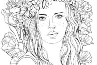 coloring pages of faces coloring pages of faces