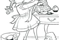 vintage coloring page