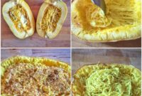 colorie courge spagettis