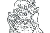 creepy coloring pages for adults