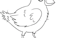 coloring page crow coloring page crow