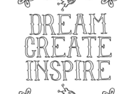 printable quote coloring pages