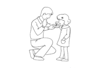 father daughter coloring pages