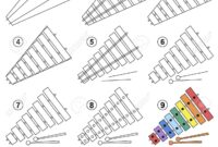 dessin a colorier facile xylophone dessin a colorier facile xylophone