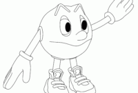 pacman ghost coloring pages pacman ghost coloring pages