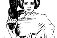 star wars princess leia coloring pages star wars princess leia coloring pages