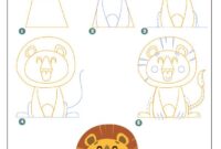 dessiner un lion facile dessiner un lion facile