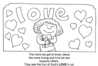 fruit of the spirit love coloring page fruit of the spirit love coloring page