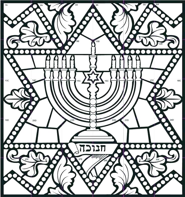 Hanukkah Coloring Pages Printable at GetColorings.com | Free printable