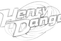 henry danger coloring page