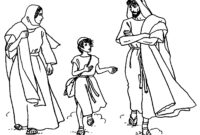 holy family coloring page holy family coloring page
