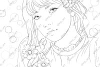 blackpink coloring pages printable