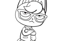 coloring pages animal crossing