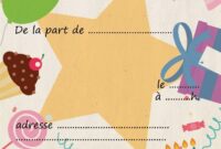 carton invitation anniversaire gratuit carton invitation anniversaire gratuit