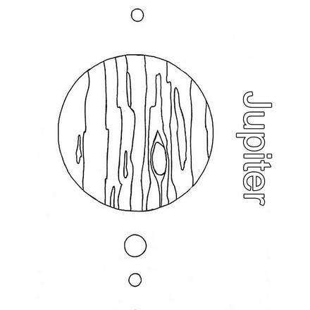 Jupiter Pages Coloring Pages
