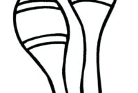 maracas coloring page maracas coloring page