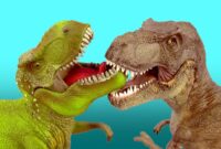 dinasour vs tyrex dinasour vs tyrex