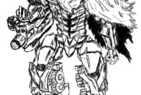 megatron coloring page