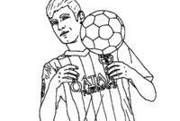 coloriage neymar coloriage neymar