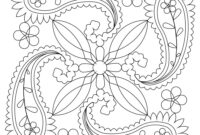 paisley coloring pages printable paisley coloring pages printable