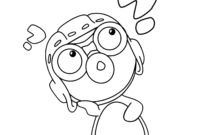 pororo coloring pages