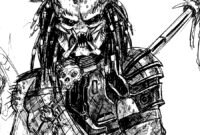 get dessin a imprimer predator background
